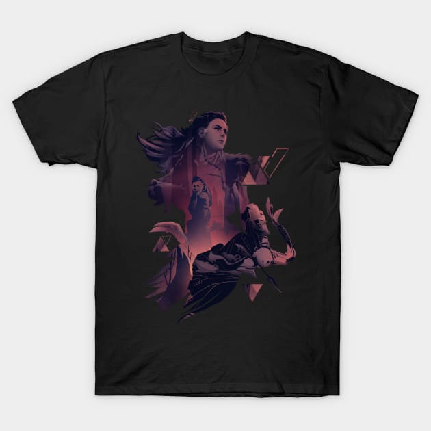 Aloy Horizon T-Shirt by whydesign